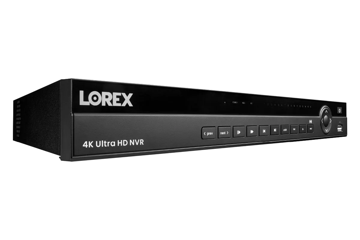 4K Ultra HD 16/32-Channel Security NVR with Lorex Cloud Connectivity