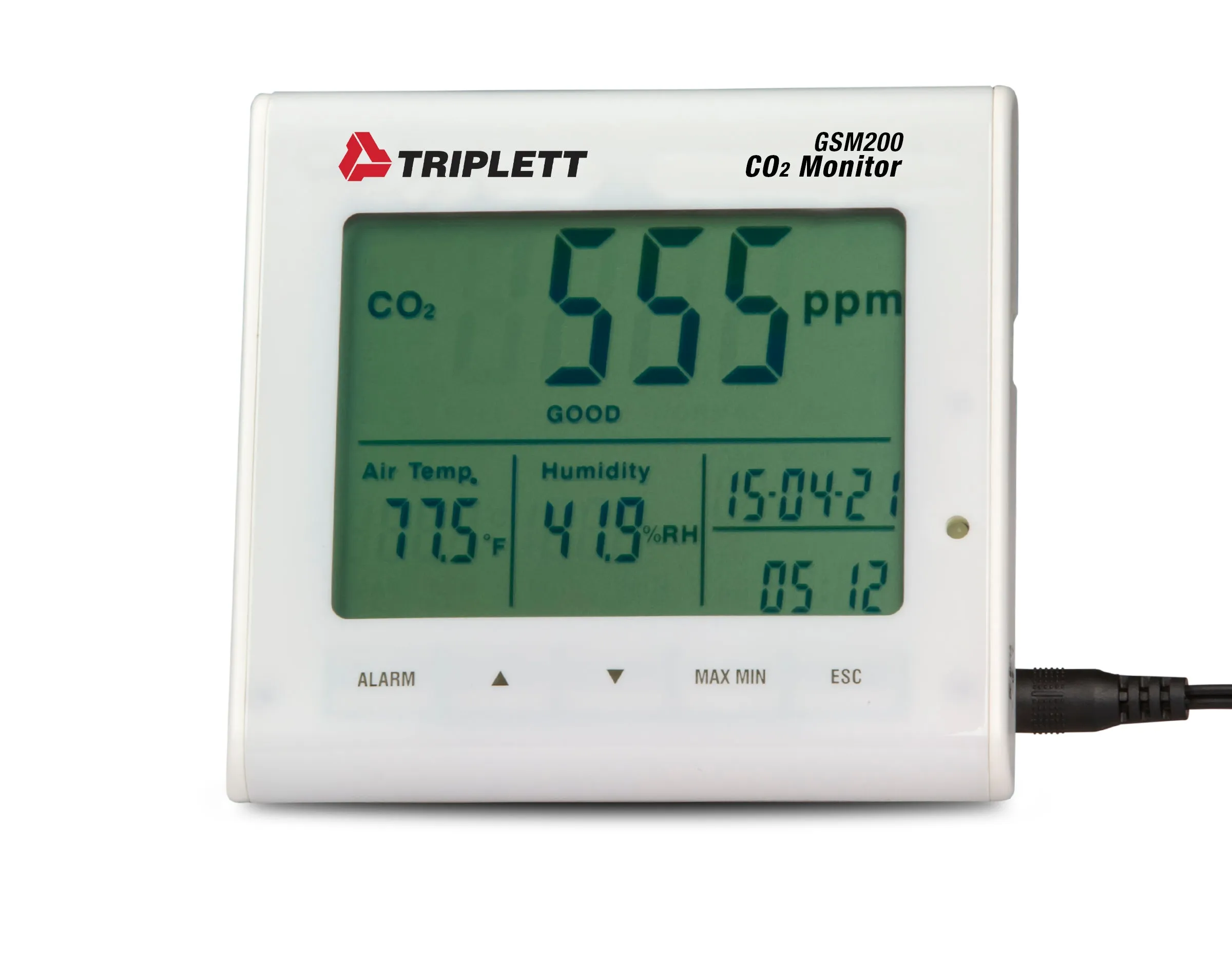 Air Quality Carbon Dioxide Monitor - (GSM200)