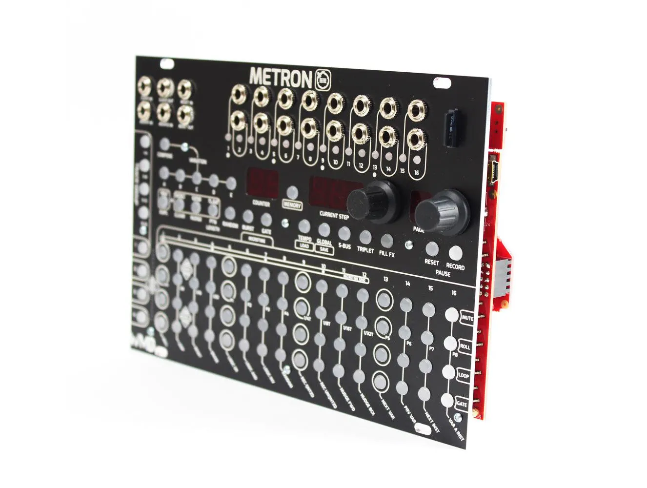 WMD Metron Trigger/Gate Rhythm Sequencer Eurorack Module